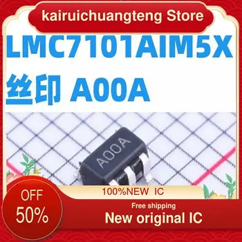  10-200 БР LMC7101AIM5 LMC7101AIM5X със сито печат AOOA SOT23-5 Операционния усилвател на чип за нови оригинални под ръка