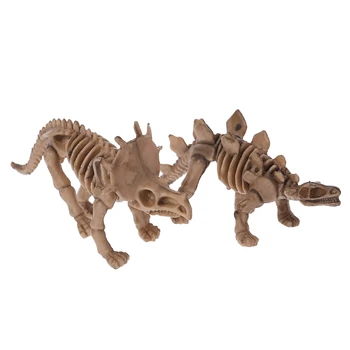  12шт Скелет на Динозавър Фосили Разнообразни Кости Фигурки Играчки детски Коледен Подарък BX0D