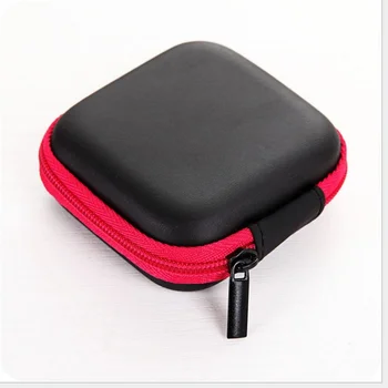  1бр 2 Тип EVA Слушалки Кабели Организатор Кутия в Чантата си Слушалки, USB Кабел Защитен Калъф Кутия За Съхранение в Чантата си Чанта Контейнер