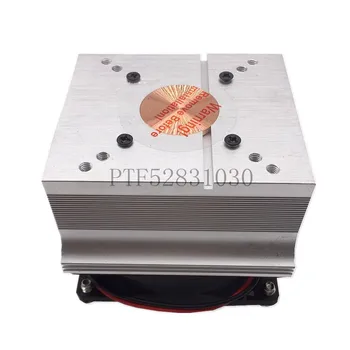  20-100 W Led Алуминий Вентилатор за охлаждане на Радиатора + Скоба Рефлектор + 44 мм обектив 60-80 градуса