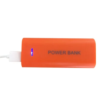  3,7 В Power Bank калъф използват 2*18650 акумулаторна Литиево-йонна батерия с Подвижна Задна капачка на USB зарядното устройство няма цвят на батерията изпращане на случаен принцип
