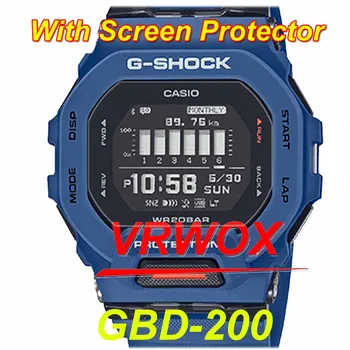  3 бр. Стъкло GMW-B5000 GBD-200 GBX100 GM-5600 GXW-56 DW5600 5035 5000 GW-B5600 9H Защита От Надраскване За Casio G Shock Защитно фолио за екрана