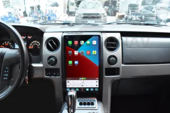  Android Радиото в автомобила На Ford F150 Raptor 2009-2012 Tesla Мултимедиен Плейър със Сензорен Екран, GPS Навигация Стерео Авторадио Главното Устройство