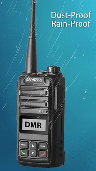  Anysecu Нова DMR радиостанция DM608 400-470 Mhz и цифрово радио DM608 с функция за запис на 1024 канала
