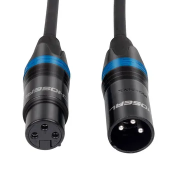  Choseal QS6766 удължителен кабел XLR Микрофон Аудио-Пистолет Кабел XLR От мъжа Към Жената Aux Кабел За слушалки с Микрофон