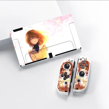  Clannad Nagisa Ushio EF Amamiya Yuko Калъф Силиконов Калъф От TPU Мек Калъф За Nintendo Switch OLED