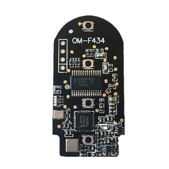  CN006079 Вторичен Пазар, За Корейския Пазар на BMW CAS4 Черно PCB 434 Mhz Честота 4 Бутона Smart Remote Key Board