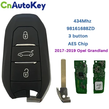  CN028016 Оригинални Сменяеми Дистанционно Ключ За Opel Grandland X 2017-2019 Corsa F Crossland X Smart Auto Ключодържател 98161688ZD IM3A