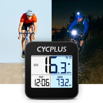  CYCLPLUS G1 Сензор Водоустойчив Gps Циклокомпьютер IPX6 Безжичен Велосипеден Скоростомер Аксесоари За велосипеди Велосипеден компютър