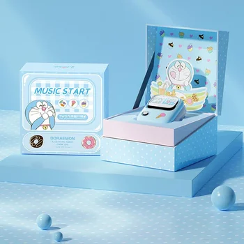  Doraemoned TWS Bluetooth Стерео Слушалки Безжични 5,0 Слушалки С Докосване Детска Слушалки Подарък за Приятелка