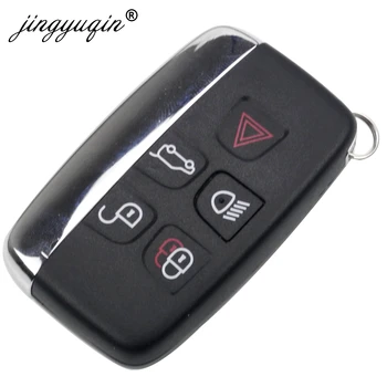  Jinyuqin Умно Дистанционно Ключ и Без Ключ Ключодържател За Jaguar XE XFL XJ XJL XF C-X16 V12 Китара F X Typ 5 Бутона Калъф за Ключове