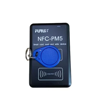  NFC PM5 Четец за смарт чипове RFID Копирна машина 13,56 Mhz Восъчни Пукнатини за тагове на 125 khz T5577 Клонинг Икона Програмист CUID/FUID S50 1K, Писател
