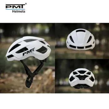  PMT Велосипеден Шлем Ultralight Пътен Велосипеден Шлем С интегралната формованием МТБ Пътен Дишаща вентилационна (противовакуумна) канална Спортен Защитен Велосипеден Шлем