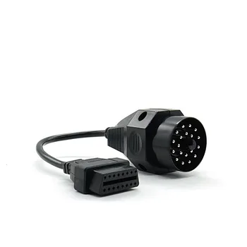  Авто удължителен кабел OBD OBD II Адаптер за BMW 20 pin към OBD2 16-ПИНОВ OBD Plug Адаптер за Кола Диагностичен Конектор
