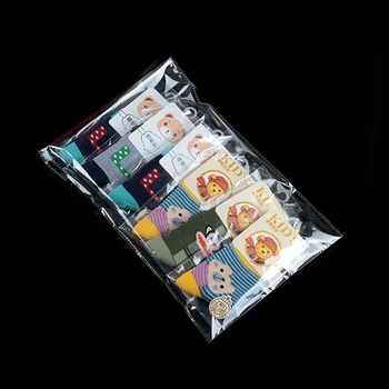  Бистра Дебела Самозалепващи Чанта Прозрачна Опаковка Чанти За съхранение на Малка Пластмасова Самоуплотняющейся Целлофановой опаковки, найлонови Торбички