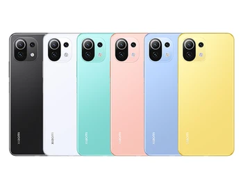  Глобалната вградена памет мобилен телефон Xiaomi Mi 11 Lite 5G, Младежки смартфон Xiaomi 11 Международно издание Snapdragon 780G (случаен цвят)
