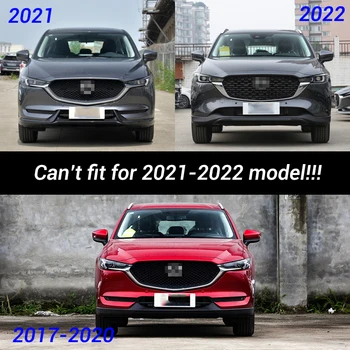  За 2017-2020 Mazda CX-5 CX5 KF CX-8 КГ Автомобили Предната Противотуманная фар за вежди Тампон Гарнитура Декоративни Ленти, Етикети За подреждане