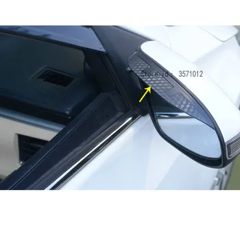  За Renault Captur Kaptur 2016 2017 2018 2019 Нож Стъкло На Огледалото За Обратно Виждане Тапицерия От Дъжд Щит За Вежди Козирка Шатри Рамка