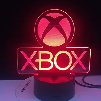 Игра за XBOX Начало Играта е най-Добрият Подарък за Момче Led нощна светлина USB Direct за Доставка Мультяшное Приложение за Управление на Детски Рожден Ден Подаръци 3d Лампа