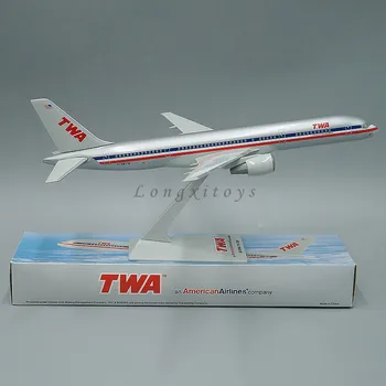  Играчка Модел самолет 1:200 Trans World Airlines и TWA Boeing 757-200 за събиране