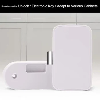  Интелигентен Електронен Bluetooth-съвместими Заключване App Control Lock File Шкаф За Съхранение на Обувки пощенска кутия Врата Кутия Мебели