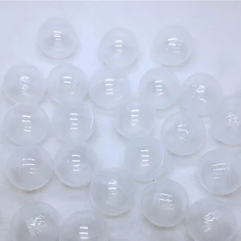  капсули 100 части 32mm празни прозрачна пластмаса без играчки за автомат бонбони, играчки капсули