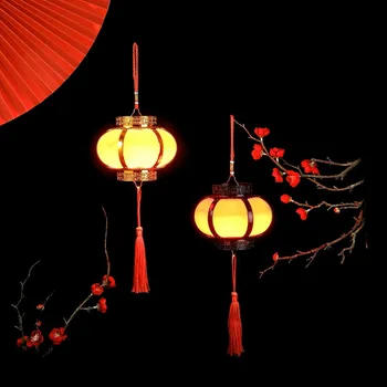  Китайската нова година Мига Окачен малък latern 2023 Китайския Пролетен Фестивал за Декорация на дома, Детски Подарък Събитие градински магазин декор
