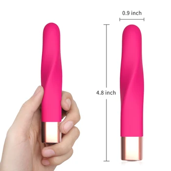  Мини Куршум Вибратор USB Пръст, Дилдо Стимулатор на Клитора Вибрираща Червило Мастурбатор Секс Играчки За Жени 16 Степени Секс-магазин