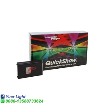  НОВ Quickshow QS Лазерен Светлинен Контролер FB4 с лазерен проектор шоу светлина FB3 DMX лазерно светлинно шоу на софтуер ILDA Лазерно Шоу