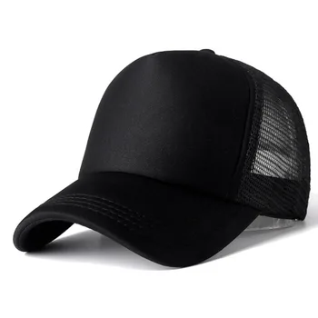  Нов Стил на Едро за Продажба на Полиестер Потребителски Лого бейзболна шапка направи си САМ Печат на Лого Екип Шапка Възрастен Годишният Баща на Окото Чиста Шофьора Шапка За Мъже