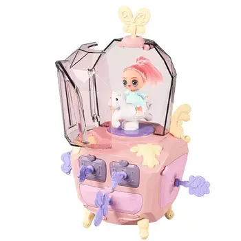  Нова Изненада Съкровище Детски Пъзел Промяна Кукла Играчка Принцеса у Дома Първия Украшение Момиче Може Сам reborn baby doll