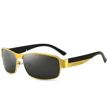  Нови Мъжки Поляризирани слънчеви очила с Високо Качество За Шофиране, Риболов, Слънчеви Очила За Мъже, Реколта Метални Мъжки Нюанси, Мъжки антибликовые UV400