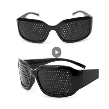  Очила VR AR За Грижа За Зрението, Носимые Коригиращи Очила, които подобряват Стенопеические Очила С Дупки За устойчиво развитие, Очила За Защита на Очите От умора