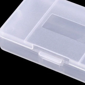  Прозрачен Пластмасов Игри Касета Картонена Кутия Калъф за Носене 10шт Games Boy Advance GBAS Защитен Титуляр За Съхранение