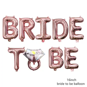  Сватбена Украса Bride To Be Златната Топка Team Банер На Булката Розово Злато Воали За Душата На Булката Подарък За Шаферките, За Да Проверите За Моминско Парти