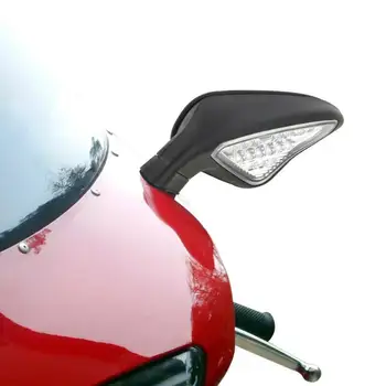  Сигналната лампа огледала за обратно виждане мотоциклет За DUCATI 1098 1098S 1098R 2007-2009