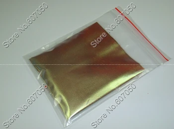  Сребристо-Зелено-Златен Магически Огледален Ефект Хром пигмент Алуминиева пудра на прах Огледален блясък за нокти за UV гел-лак за нокти и грим DIY