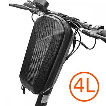  Универсален Велосипеден Скутер Чанта На Волана 4L Водоустойчив Твърда Обвивка EVA Предната Чанта За Съхранение на Подвесная Чанта За Складного Велосипед Електрически Скутер